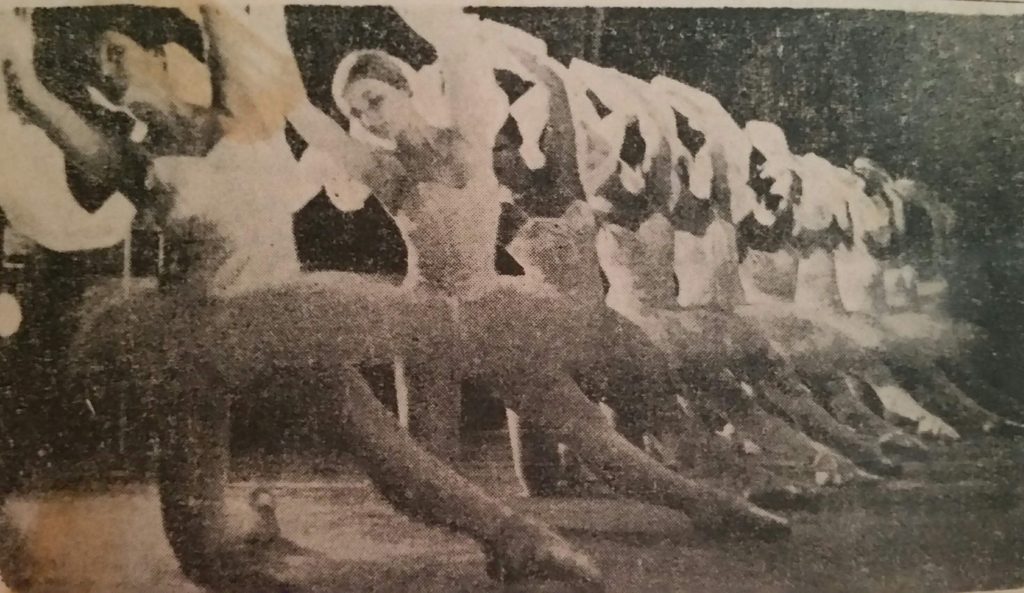 Virginia Britton in La Bayadere
